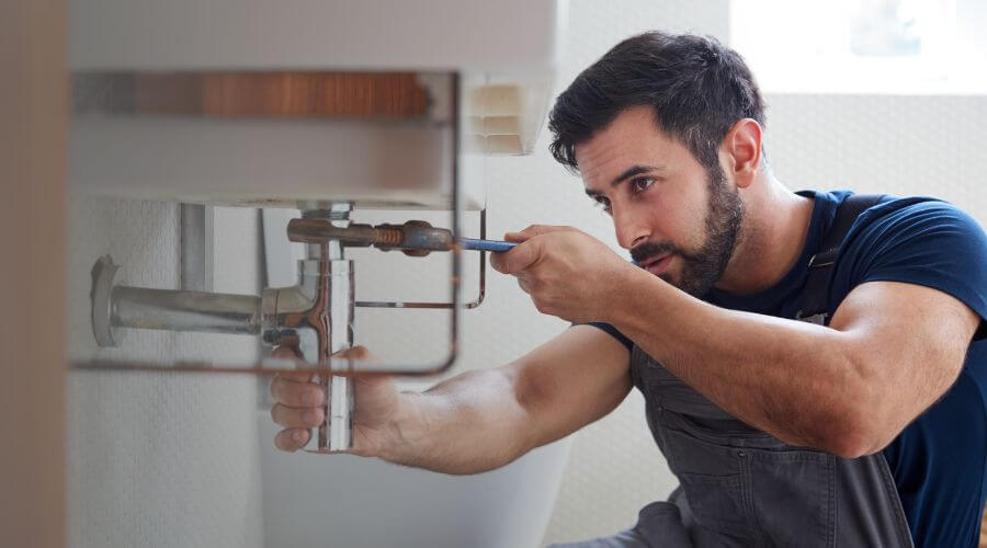 Professional water heater installation services in Amonate, VA